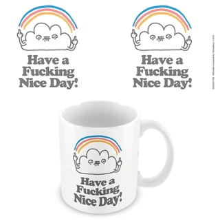 Threadless Have A Nice Day Mug