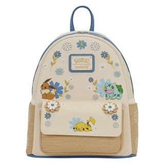 Pokemon Floral Loungefly Mini Backpack