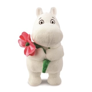 Standing With Pink Flower 6.5 inch Moomins Plush