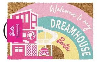Welcome To My Dreamhouse Barbie Door Mat