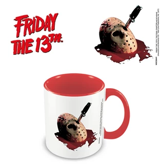 Friday The 13th Red Coloured Inner Mug