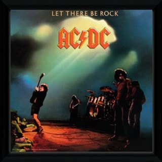 AC/DC Let There be Rock Framed Wall Art