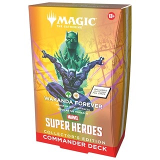 Marvel Super Heroes Collector's Commander Deck Wakanda Forever Magic The Gathering Trading Cards
