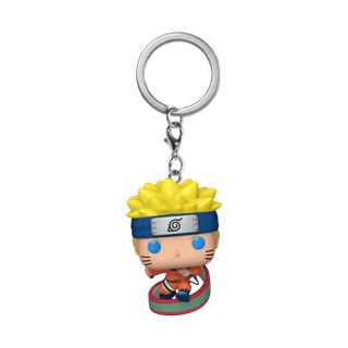 Naruto Uzumaki With Scroll Naruto Classic Funko Pop Vinyl Keychain
