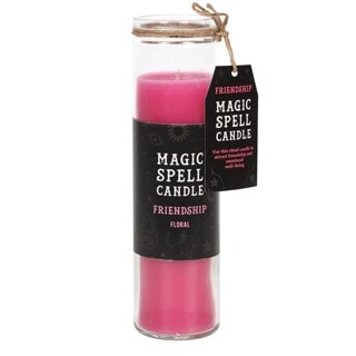 Floral Friendship Magic Spell Tube Candle