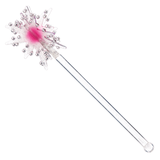 Glinda's Toy Bubble Wand Wicked Replica