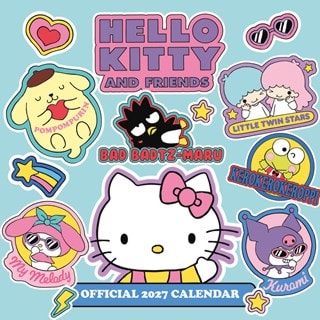 Sanrio Hello Kitty & Friends 2027 Square Calendar