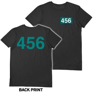 Squid Game 456 With Back Print (hmv Exclusive) Tee