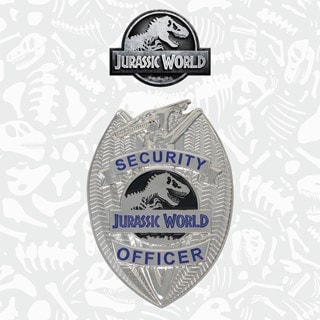 Jurassic World Limited Edition Replica Security Badge Collectible