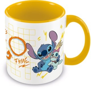 Stitch & Scrump Go Time Lilo & Stitch Coloured Inner Mug