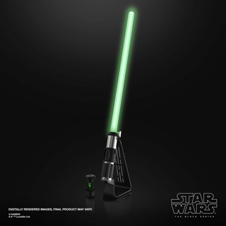 Yoda Force FX Elite Electronic Lightsaber Star Wars The Black Series Advanced LED & Sound Effects
