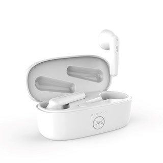 Jays t-Six Concrete White True Wireless Bluetooth Earphones