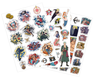 One Piece Removable Sticker Set