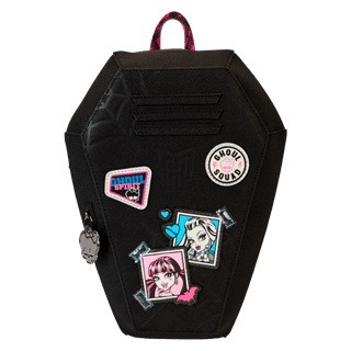 Monster High Coffin Locker Loungefly Mini Backpack