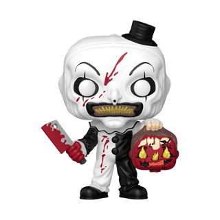 Glow In The Dark Art The Clown With Steve's Head 2169 Terrifier Funko Pop Vinyl
