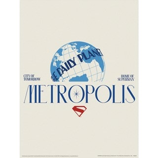 Metropolis Superman 30cm x 40cm Print