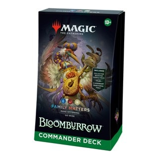 Bloomburrow Family Matters Commander Deck Magic The Gathering Trading Cards