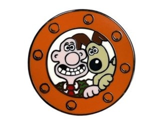 Porthole Wallace & Gromit Pin Badge