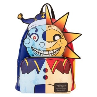 Sun And Moon Split Face Collection Five Nights At Freddys FNAF hmv Exclusive Loungefly Mini Backpack