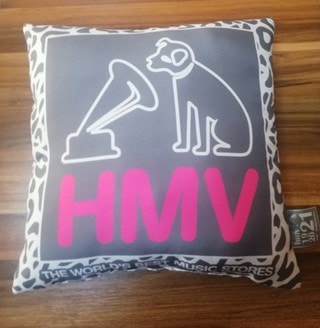 HMV 100th Anniversary Cushion