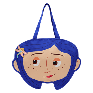 Coraline Oversized Loungefly Canvas Tote Bag