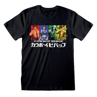 Heroes Cowboy Bebop Black Tee