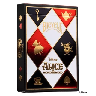 Alice In Wonderland Bicycle Playing Cards