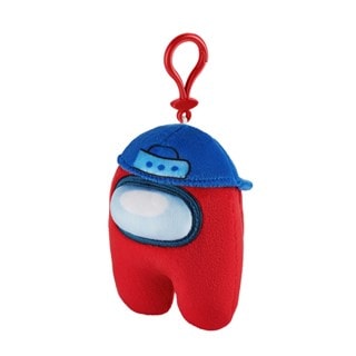 Among Us Red Clip On Plush