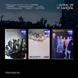 UNIQUE (A/B/C Photobook Ver.) Europe Hello82 Exclusive