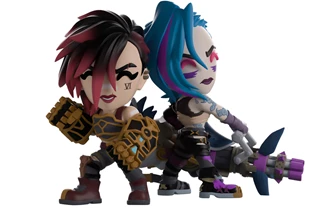 Vi And Jinx Arcane Youtooz Figurine