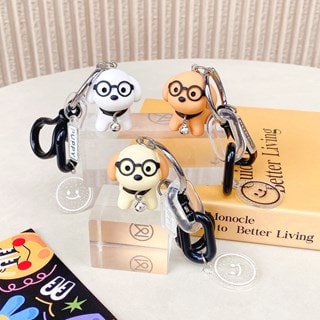 Mima Hard Dog Glasses Keyring Assortment