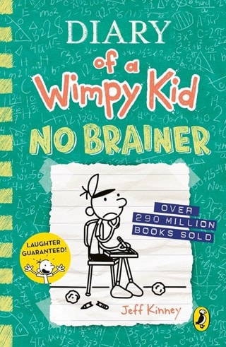 Diary Of A Wimpy Kid: No Brainer: Book 18 Paperback By Jeff Kinney