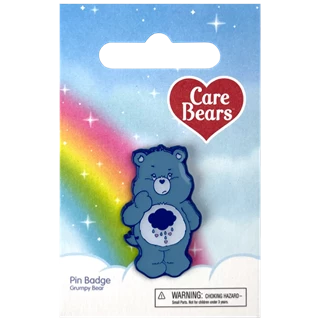 Classic Grumpy Bear Care Bears Pin Badge