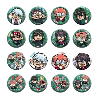 Ginpachi Sensei X Okawabukubu The Youth MegaHouse Metal Badge Blind Bag