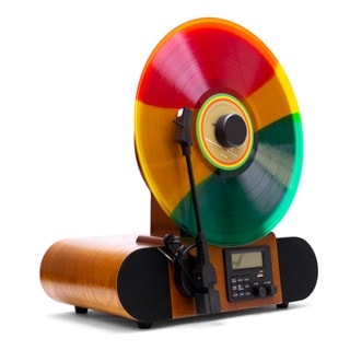 Fuse Audio Vert Wood Vertical Bluetooth Turntable
