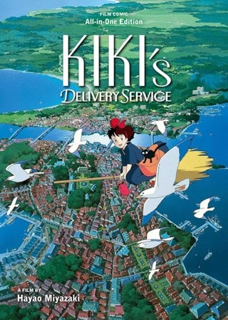 Kiki's Delivery Service Studio Ghibli Film Comic All-In-One Edition Hardback By Hayao Miyazaki