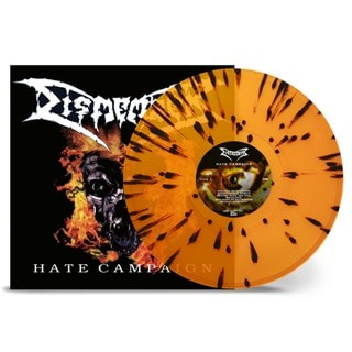 Hate Campaign - Limited Edition Transparent Orange With Black Splatter Vinyl