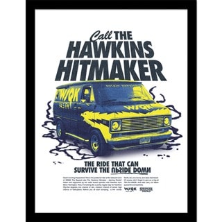 Call The Hawkins Hitmaker Stranger Things 5 30cm x 40cm Framed Print