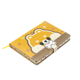 Ginza Button Notebook Tiny-K Shiba Stationery