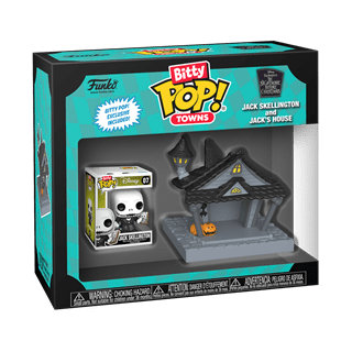 Jack Skellington At Home Nightmare Before Christmas Funko Bitty Pop Town