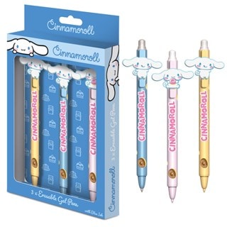Cinnamoroll Erasable Gel Pen 3 Pack