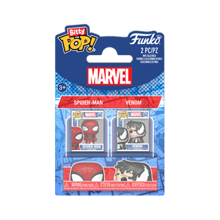 Spider-Man & Venom Spider-Man Funko Bitty Pop 2 Pack