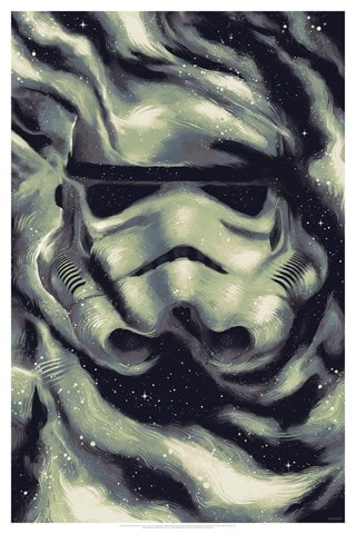 Galaxy Trooper Bella Grace A2 Star Wars Art Print