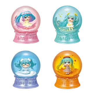 Hatsune Miku Scenery Dome Re-Ment Blind Box