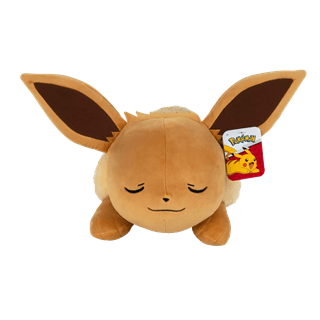 18" Sleeping Eevee Pokemon Plush