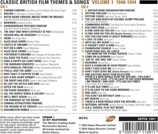 Classic British Film Themes & Songs Vol. 1