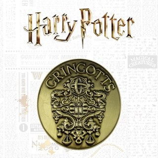 Harry Potter: Gringotts Bank Medallion (online only)