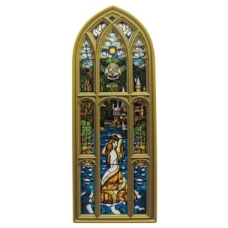 Mermaid Stained Glass Window Harry Potter Resin Plaque