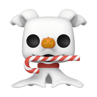Zero With Candy Cane 1384 Nightmare Before Christmas 30th Pop Vinyl