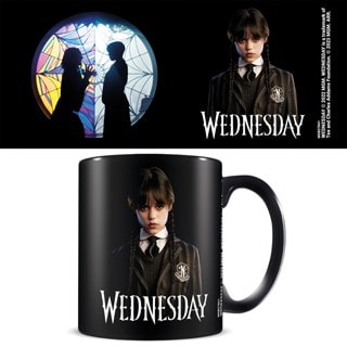 Wednesday Addams Friendship Black Mug